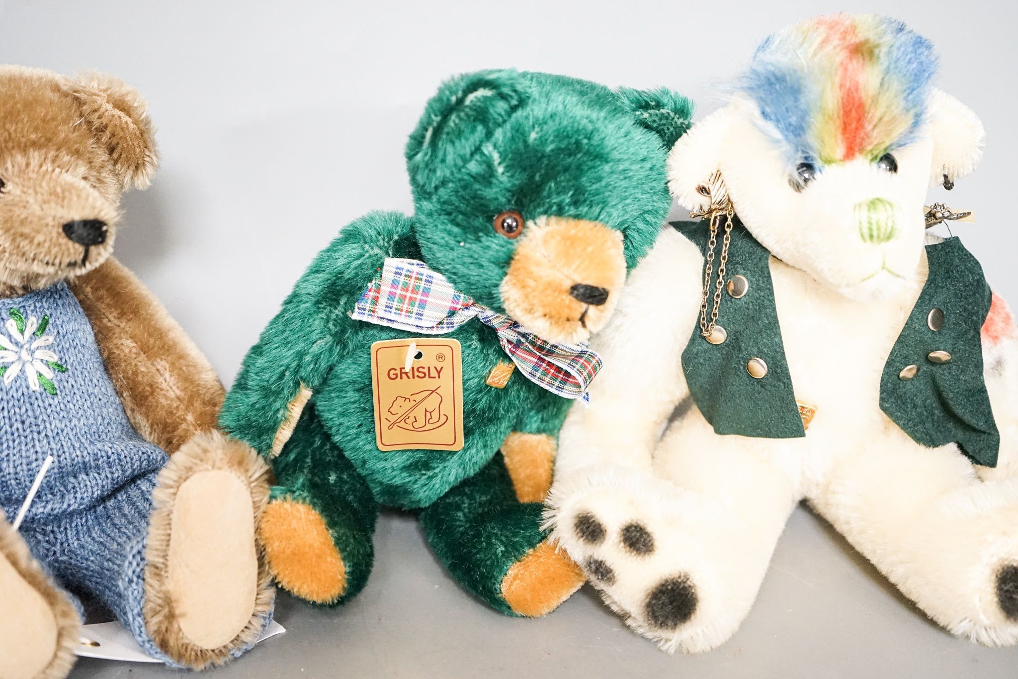 Four Grisly Bears Mohair collection